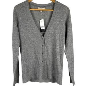 Banana Republic Gray Women's Cardigan Sweater